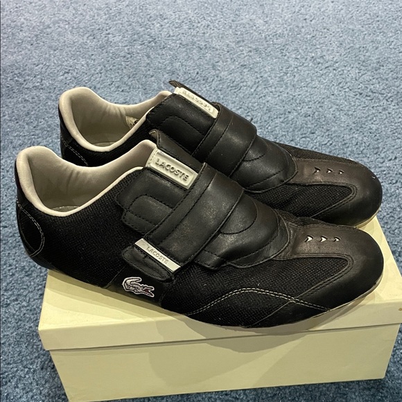 Lacoste Other - Lacoste Men's Black and Gray Sneakers